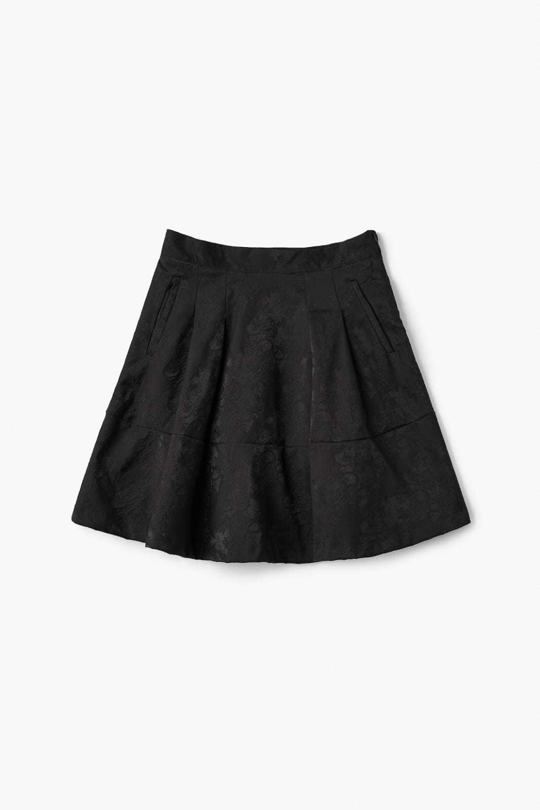 Buy Michael Kors Empire Signature Logo Jacquard Skirt | Midnight Blue Color  Women | AJIO LUXE